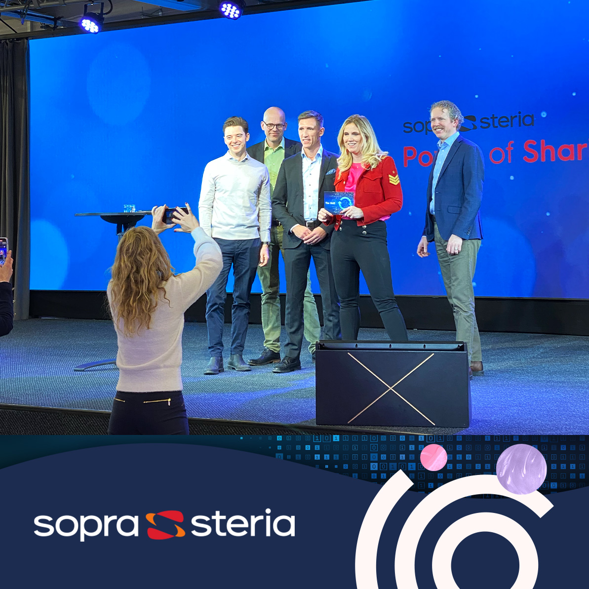 stora studion på at six - sopra steria digital sändning på Univid