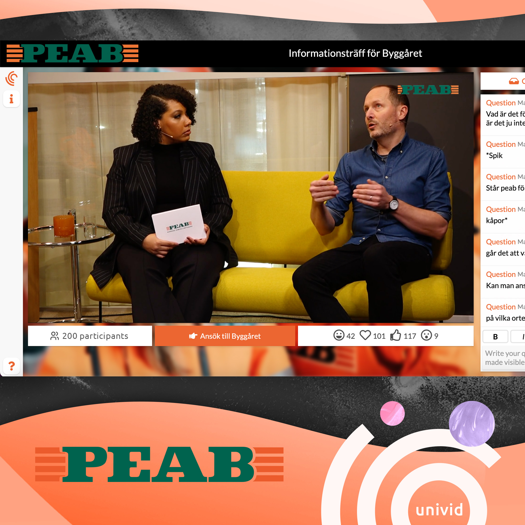 Ett produktionsbolag i hjärtat av Södermalm, Stockholm. Studiowebinar eller videoproduktion - du bestämmer. Ditt varumärke är i trygga händer med S19. Med många års erfarenhet hjälper Patrik och team dig att ta dina digitala produktioner till nästa nivå.