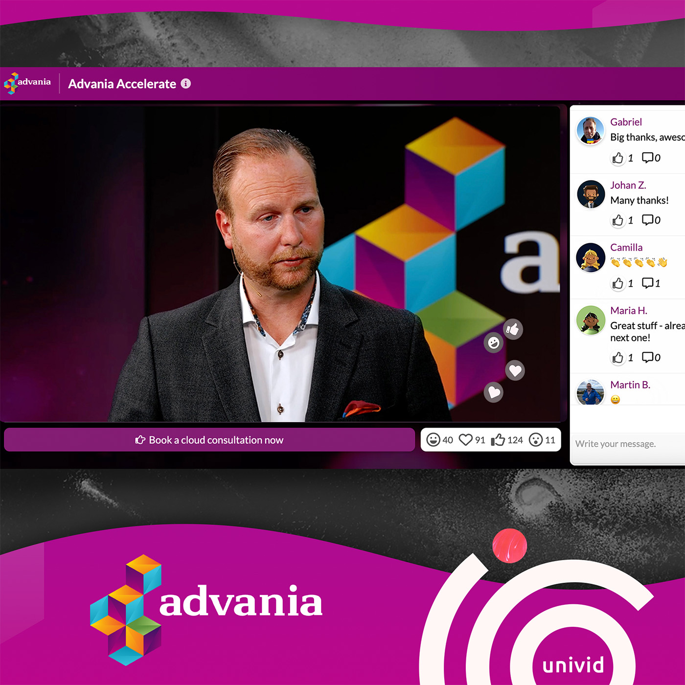 Inside the exclusive sales webinars of a Northern European IT Leader