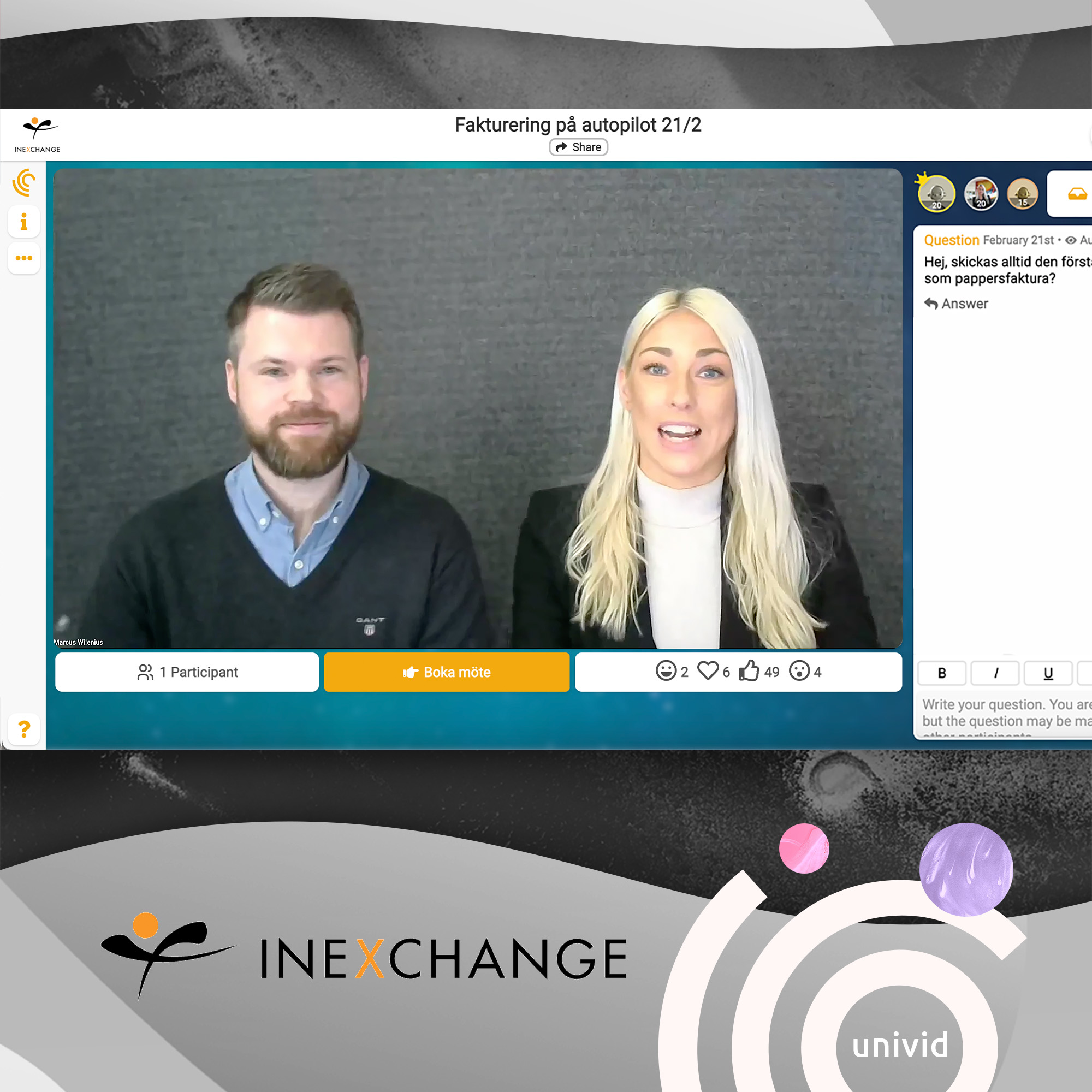 InExchange - Interactive webinar series about invoicing on autopilot