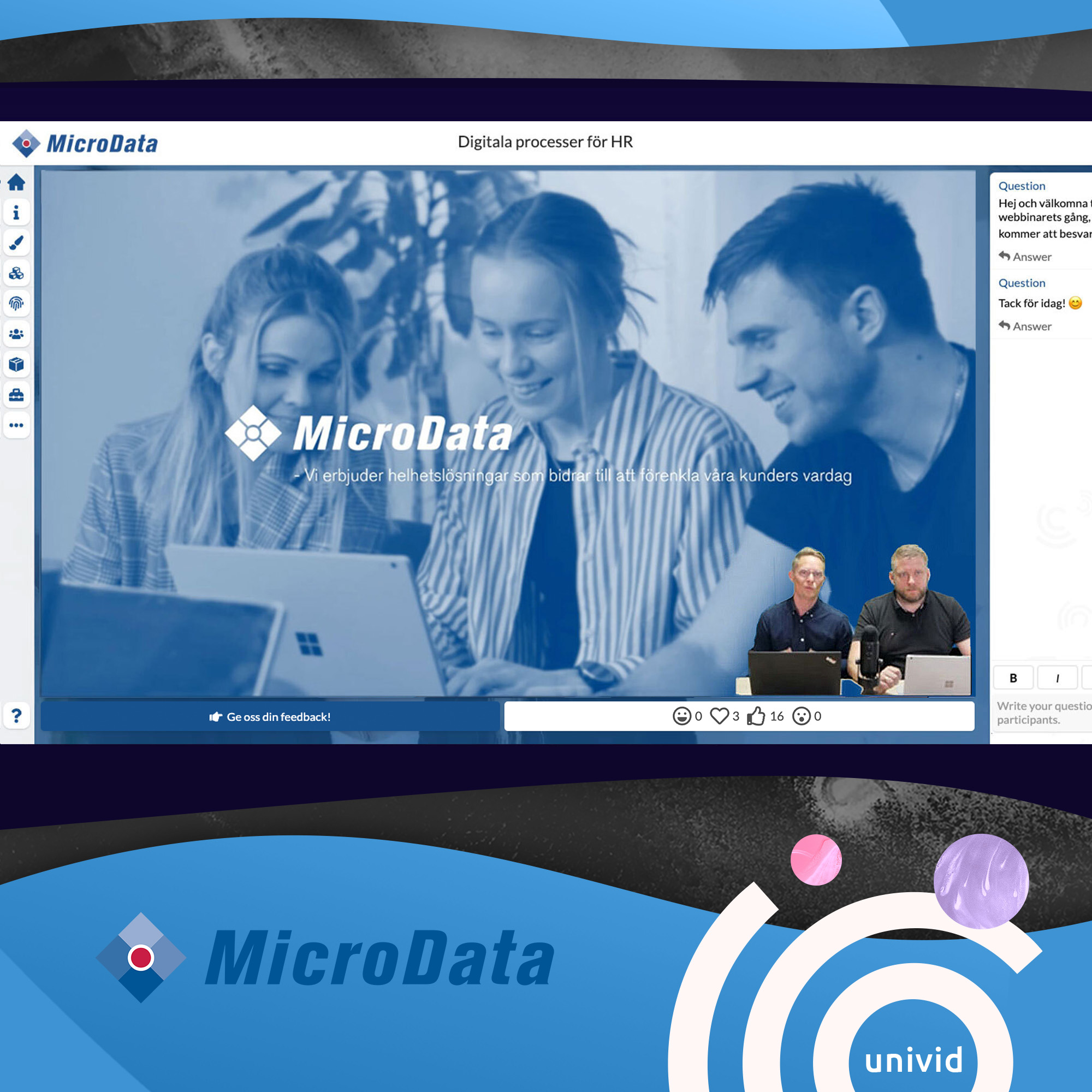 Microdata - Engaging and personal SaaS webinars