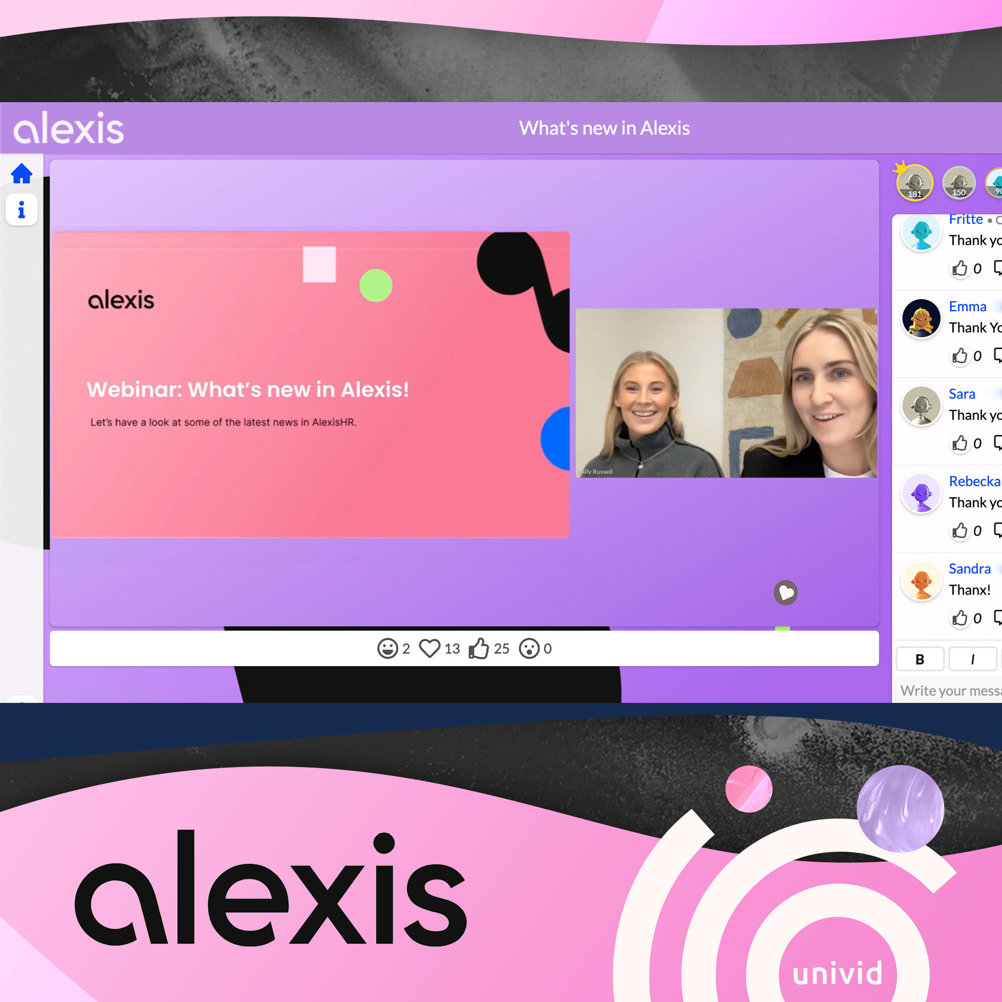 AlexisHR - HR SaaS product updates in style
