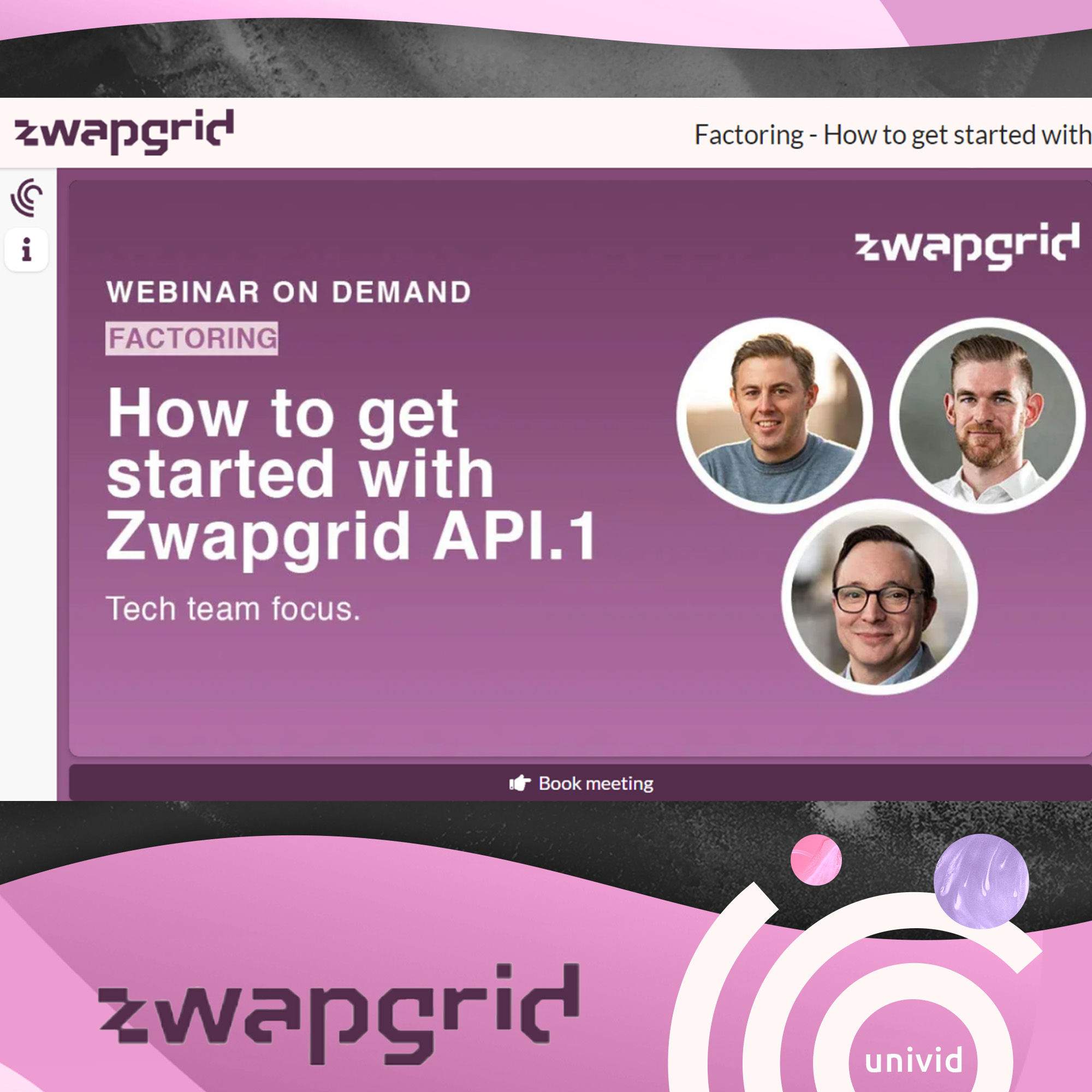 Zwapgrid - Laser focused webinars on the future of financial data